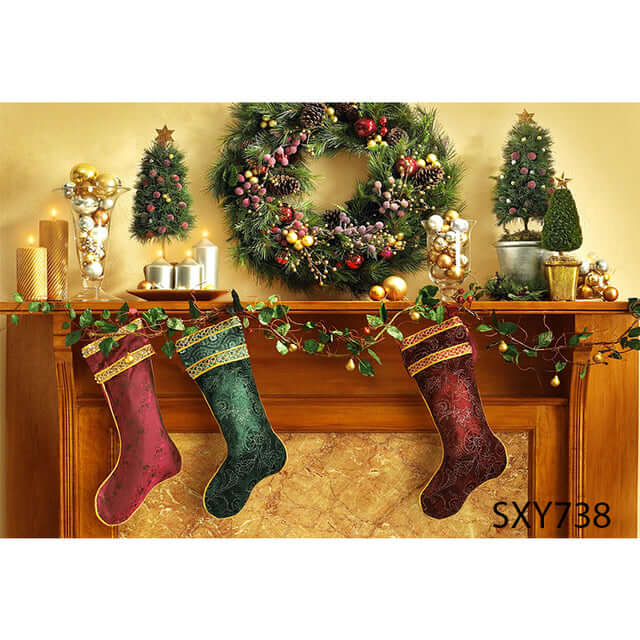 Christmas Backdrop Indoor