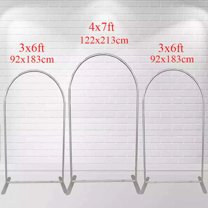 Arch Backdrop Cover Stands Size