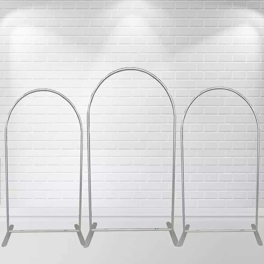 3x6ft 4x7ft 3x6ft 3pcs/set Metal Chiara Arch Stand