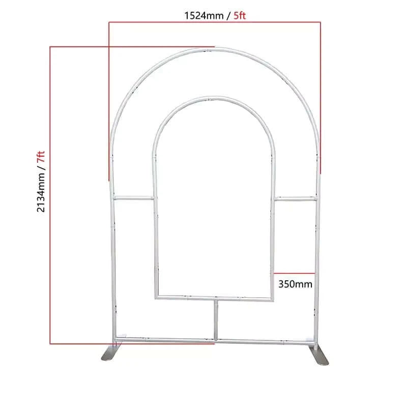 5x7ft Hollow Space Arch Backdrop Stand